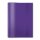 7486 Heftschoner PP - A5 transparent/violett