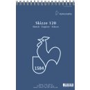 Skizzenblock - A4, 120 g/qm, 50 Blatt