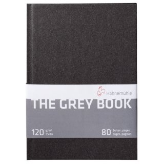 TheGreyBook - A4 HF, 120 g/qm, grau, 40 Blatt