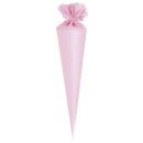 Bastelschultüte Buntkarton rosa 70 cm