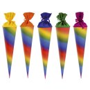 Bastelschultüte Regenbogen 70 cm