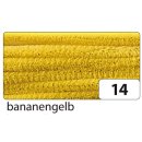 Chenilledraht - 8 mm, 10 Stück, bananengelb