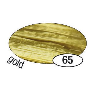Edelbast Raffia - glänzend, gold, 30 m
