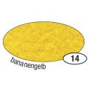 Bastelfilz - 20 x 30 cm, bananengelb