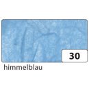 Strohseide - 47 x 64 cm, himmelblau
