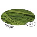 Naturbast Raffia - matt, hellgr&uuml;n, 50 g