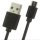 USB-Kabel Micro f&uuml;r Android schwarz