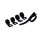 Klett-Kabelbinder mit Schlaufe CAVOLINE&reg; GRIP TIE - 1 x 20 cm, 5 St&uuml;ck, schwarz