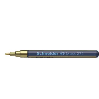 Schneider Lackmarker Maxx 271, 1-2 mm, gold