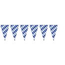 Wimpelkette Bayern - wei&szlig;/blau, 400 x 26 cm
