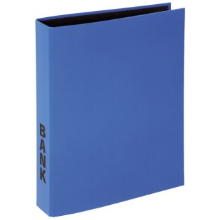 Pagna® Bankordner Color-Einband - A4 , 50 mm, Color Einband, blau