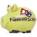 Spardose Schwein "Führerschein" - Keramik, klein