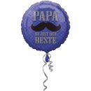 Folienballon Papa du bist der Beste - Ø 43 cm