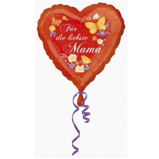 Folienballon Für die liebste Mama