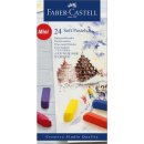Faber-Castell Creative Studio Softpastellkreiden Mini, 24...