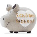 Spardose Schwein "Schöner Wohnen" -...