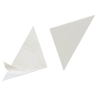 Dreiecktasche Cornerfix®, 75x75mm, sk., transparent, 100St.