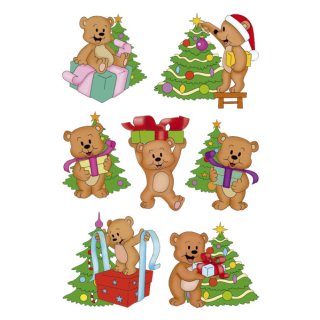 Herma 15264 Sticker DECOR Weihnachtsbären