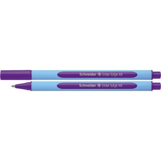 Kugelschreiber Slider Edge - Kappenmodell, XB, violett