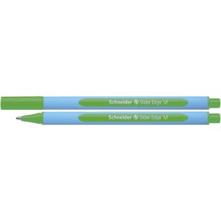 Kugelschreiber Slider Edge - Kappenmodell, M, grün