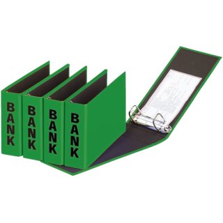 Bankordner Color-Einband - A5 , 50 mm, Color Einband, grün