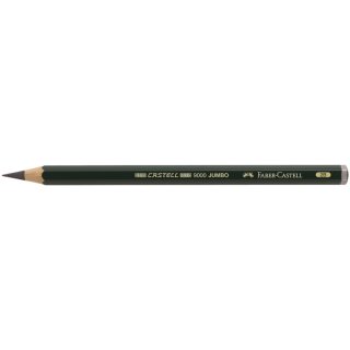 Bleistift Castell® 9000 Jumbo - 2B, dunkelgrün