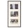 Bilderrahmen Galerierahmen Puro - schwarz, f&uuml;r 3 Fotos 10 x 15 cm