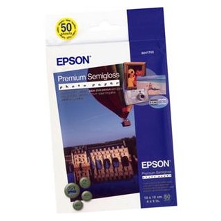 EPSON GLOSS-PHOTO PAPIER (50) 10x15cm (50 BLATT), Kapazität: 50 Bl.