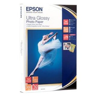 EPSON ULTRA GLOSSY PHOTO PAPER 10x15cm (50 BLATT), Kapazität: 50 Bl.