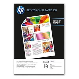 HP PROFESSIONAL A4 LASER FOTO- PAPIER HOCHGLANZ 150GR. (150BL.)