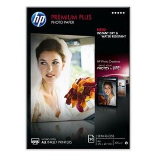 HP FOTOPAPIER PREMIUM PLUS SEMI-GLOSS A4 300GR. (20 BL.)