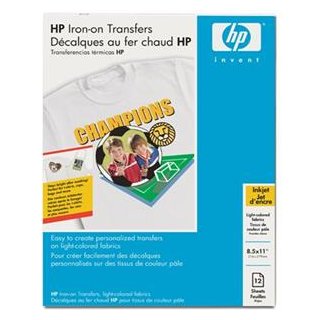 HP TRANSFERPAPIER ZUM AUFBÜ- GELN A4 (12 BL.)