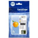 BROTHER BLISTER-FARBTINTENSET (BL/CY/MA/YE)SECURITY TAG,...