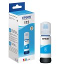 EPSON ECOTANK INK BOTTLE 113 CYAN PIGMENT #T06B240,...