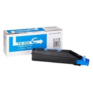 KYOCERAMITA TASKALFA 400ci/500 ci TONER CYAN TK-855C, Kapazität: 18000