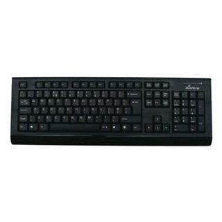 Combo QWERTY(UK)black wireless MediaRange Keyboard & Mouse