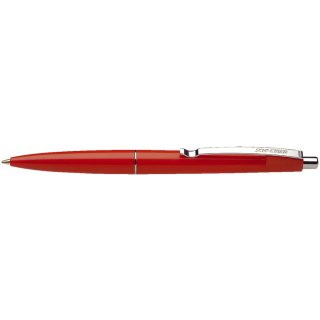 Kugelschreiber Office - Druckmechanik, M, rot, Farbe des Schaftes: rot