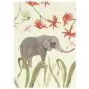 Notizbuch Wild Life Elephant - A5, blanko, 200 Seiten