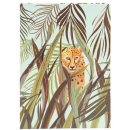 Notizbuch Wild Life Leopard - A5, blanko, 200 Seiten
