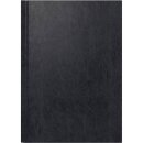 Buchkalender - 1 Tag / 1 Seite, 15 x 21 cm, schwarz A5
