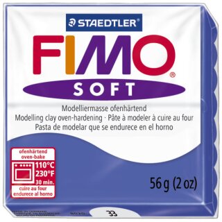 Modelliermasse FIMO® soft - 56 g, brillant blau