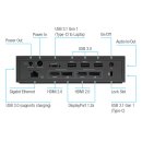 Targus DOCK190EUZ USB-C™ Universal DV4K-Dockingstation mit einer Leistung von 100 W