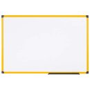 Whiteboard Ultrabrite - 90 x 60 cm, emailliert, gelber...