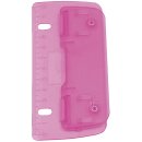 Taschenlocher - f&uuml;r 8 cm Lochung, ice-pink, Kunststoff