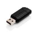 USB Stick 2.0 PinStripe - 32 GB, schwarz