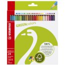Buntstift GREENcolors, Kartonetui mit 24 Stiften