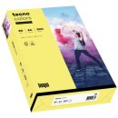 Multifunktionspapier tecno® colors - A4, 80 g/qm, mittelgelb, 500 Blatt