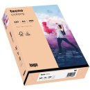 Multifunktionspapier tecno® colors - A4, 120 g/qm, lachs, 250 Blatt
