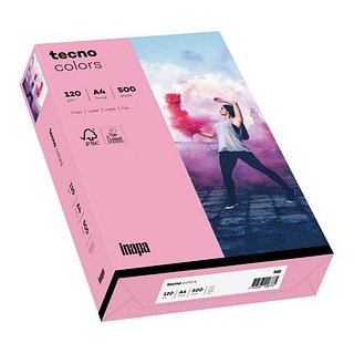 tecno colors rosa DIN A4 120g/m², 250 Blatt