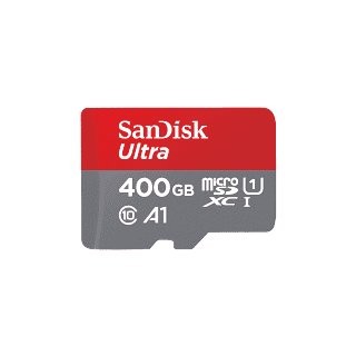 mSDXC Ultra 400GB Mobile SanDisk Speicherkarte mit Adapter, Kapazität: 400GB
